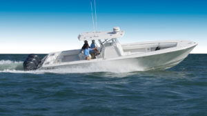 Center Console with Three Yamaha Engines | Pier 21 Steering