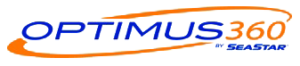 Optimus 360 Logo | Pier 21 Steering